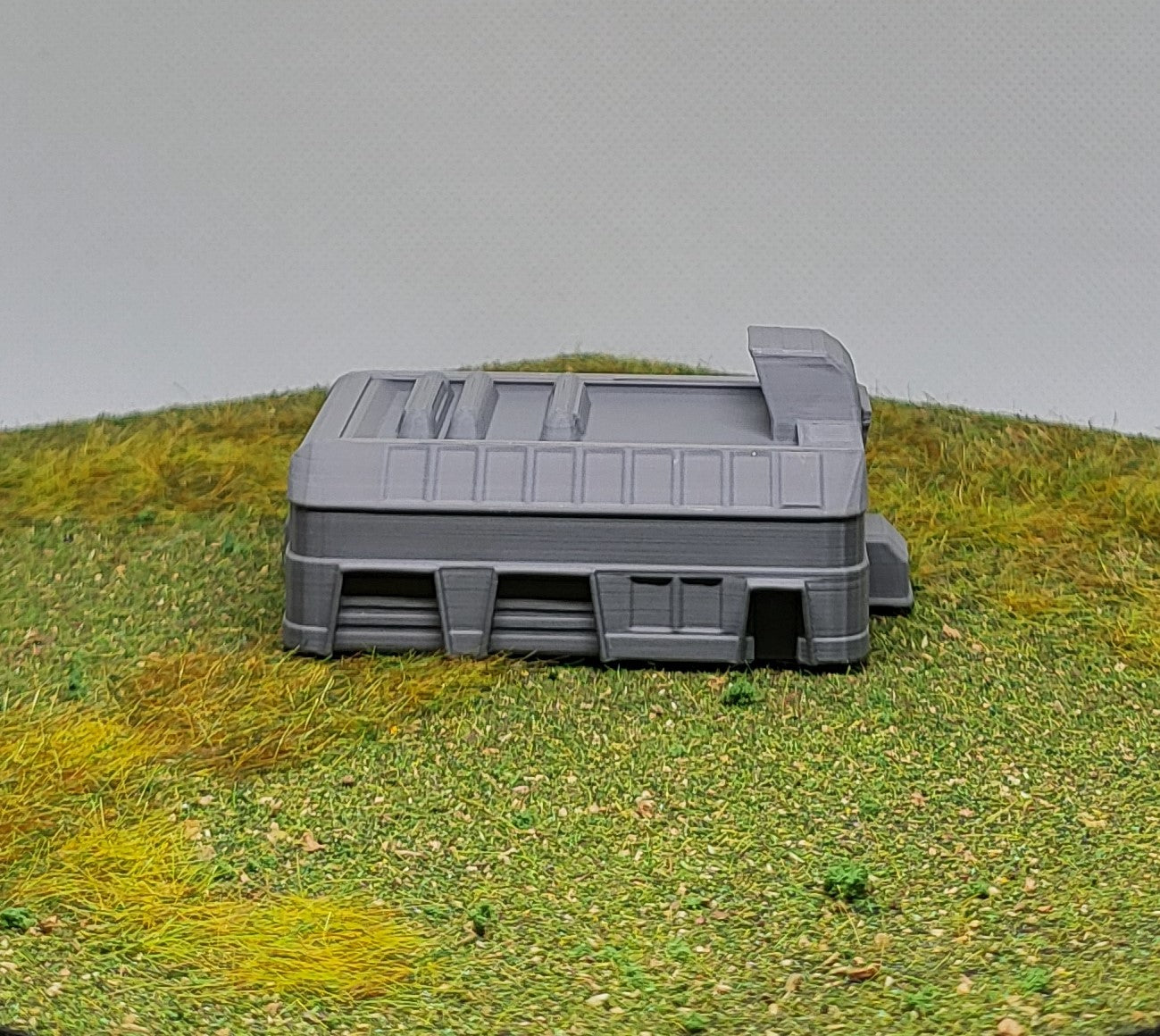 1/300th 6mm Wargame Building - Sci-Fi Spaceport Small Garage