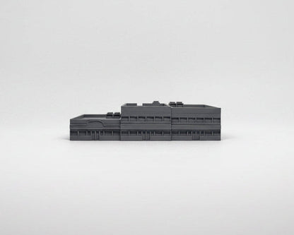1/300th 6mm Wargame Building - Modern / Cold War Strip Mall / Shopping Centre