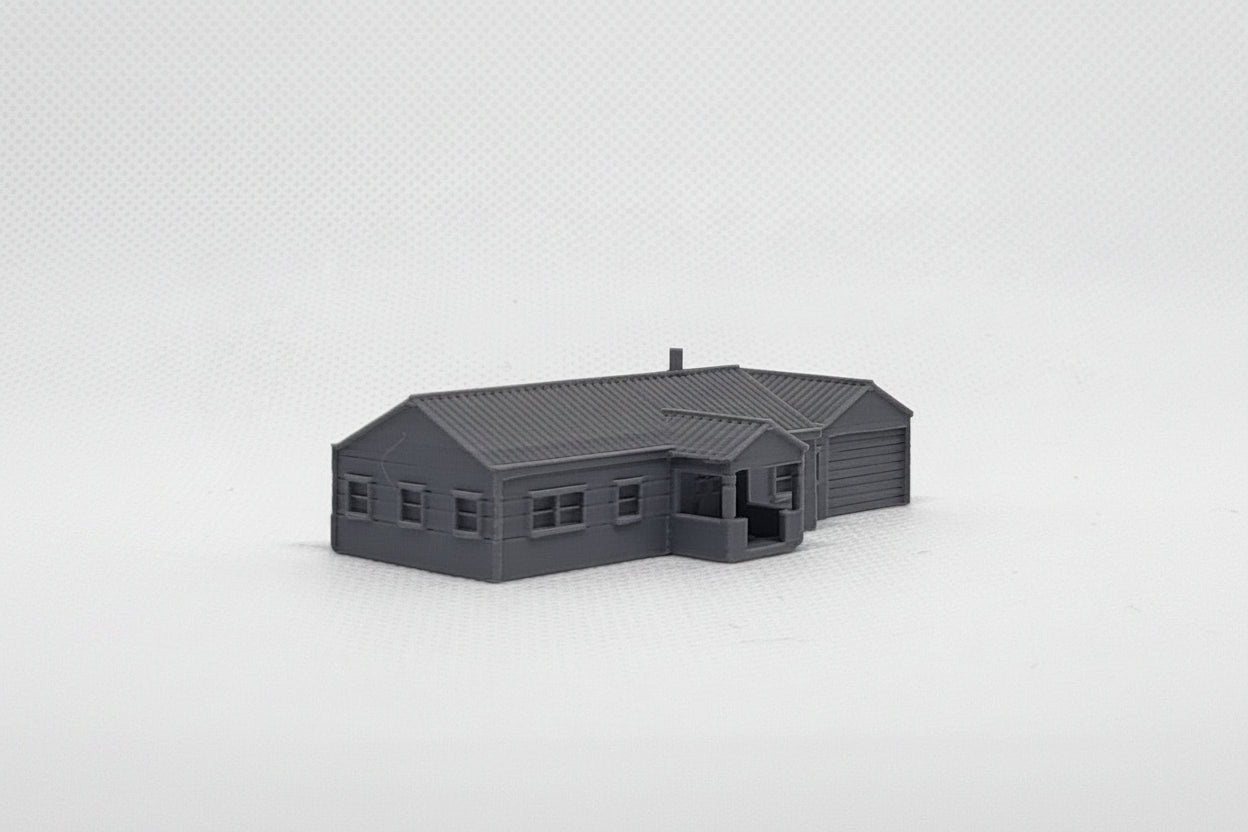 1/300th 6mm Wargame Building - Modern / Cold War Western European Medium House