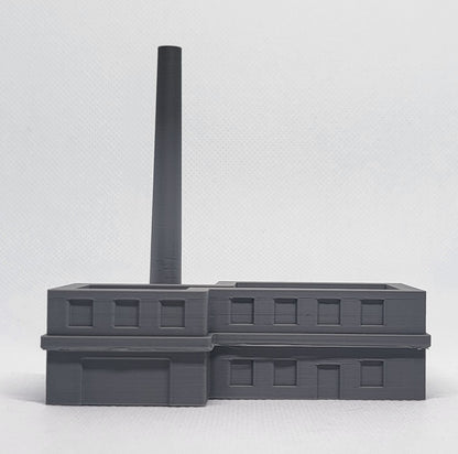 1/600th 3mm Wargame Building - Medium Factory