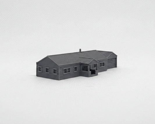 1/300th 6mm Wargame Building - Modern / Cold War Western European Large House