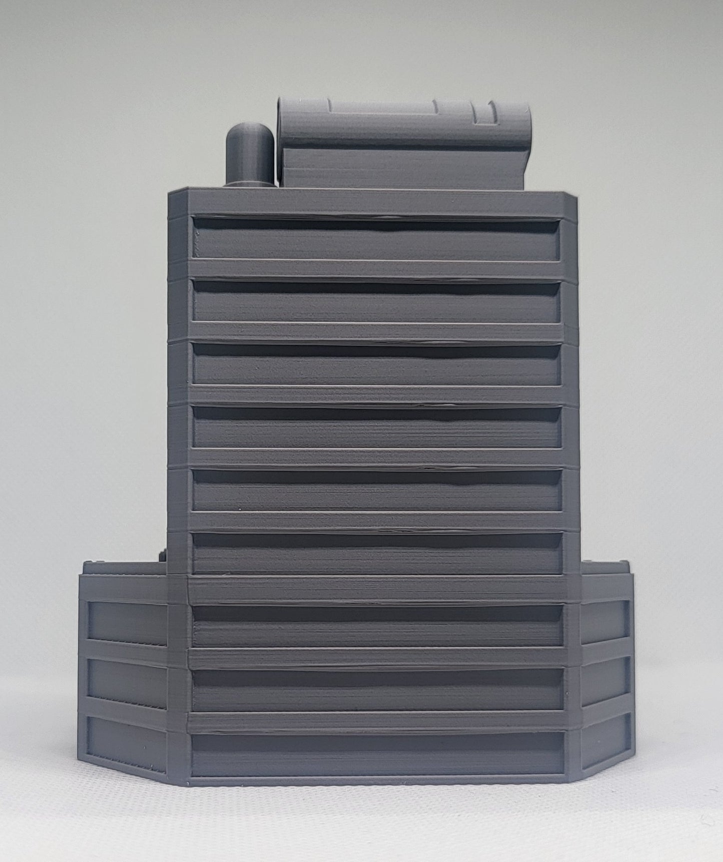 1/300th 6mm Wargame Building - Sci-Fi Tower Block / Government Building