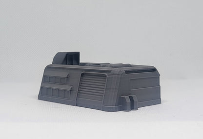 1/300th 6mm Wargame Building - Sci-Fi Spaceport Small Garage