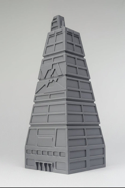 1/300th 6mm Wargame Building - Sci-Fi Pyramid Office