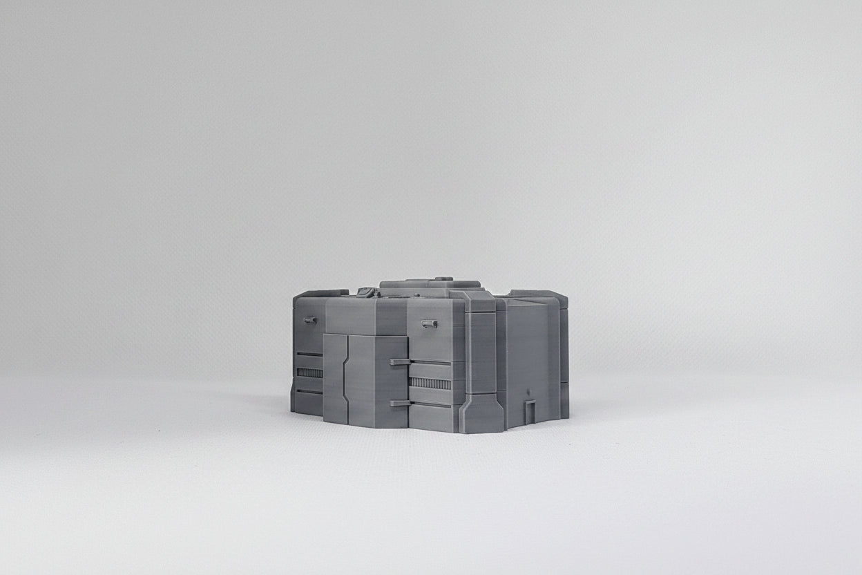 1/300th 6mm Wargame Building - Sci-Fi Large Hanger Bay