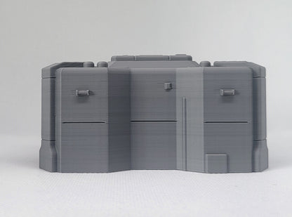 1/300th 6mm Wargame Building - Sci-Fi Large Hanger Bay