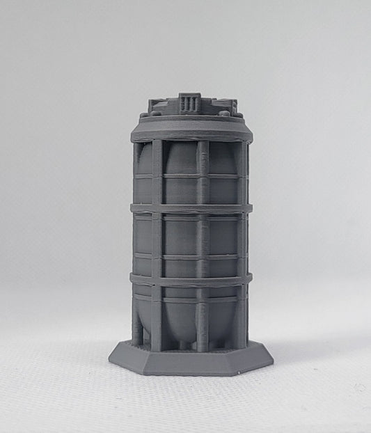 1/300th 6mm Wargame Building - Sci-Fi Fuel Silo