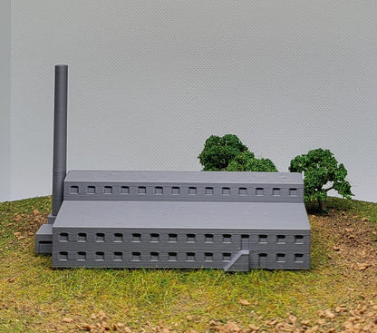 1/600th 3mm Wargame Building - Large Factory