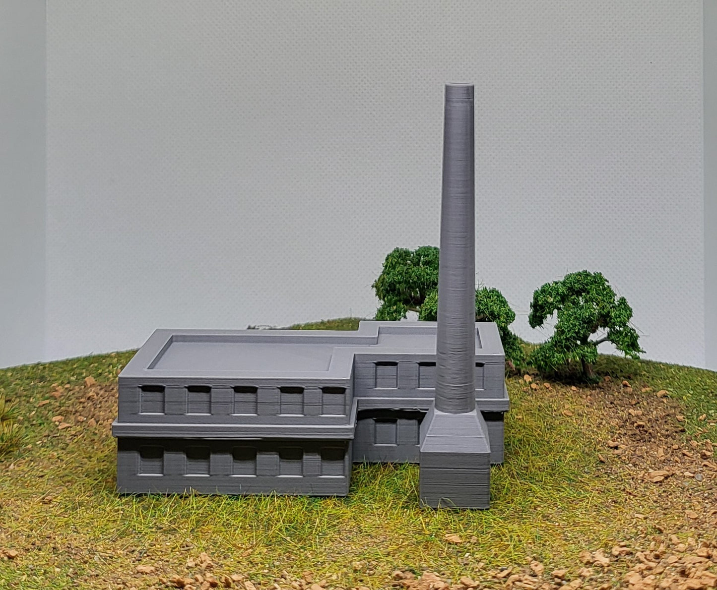 1/600th 3mm Wargame Building - Medium Factory