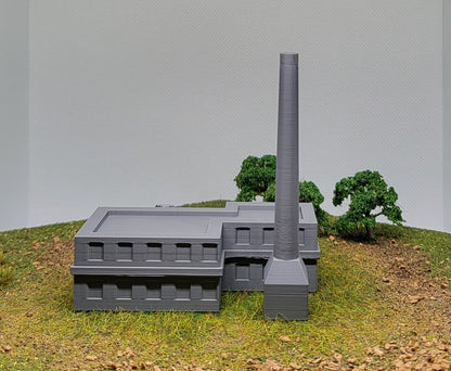 1/600th 3mm Wargame Building - Medium Factory
