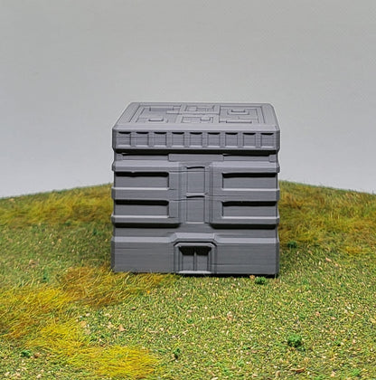 1/300th 6mm Wargame Building - Sci-Fi Small Residential Building
