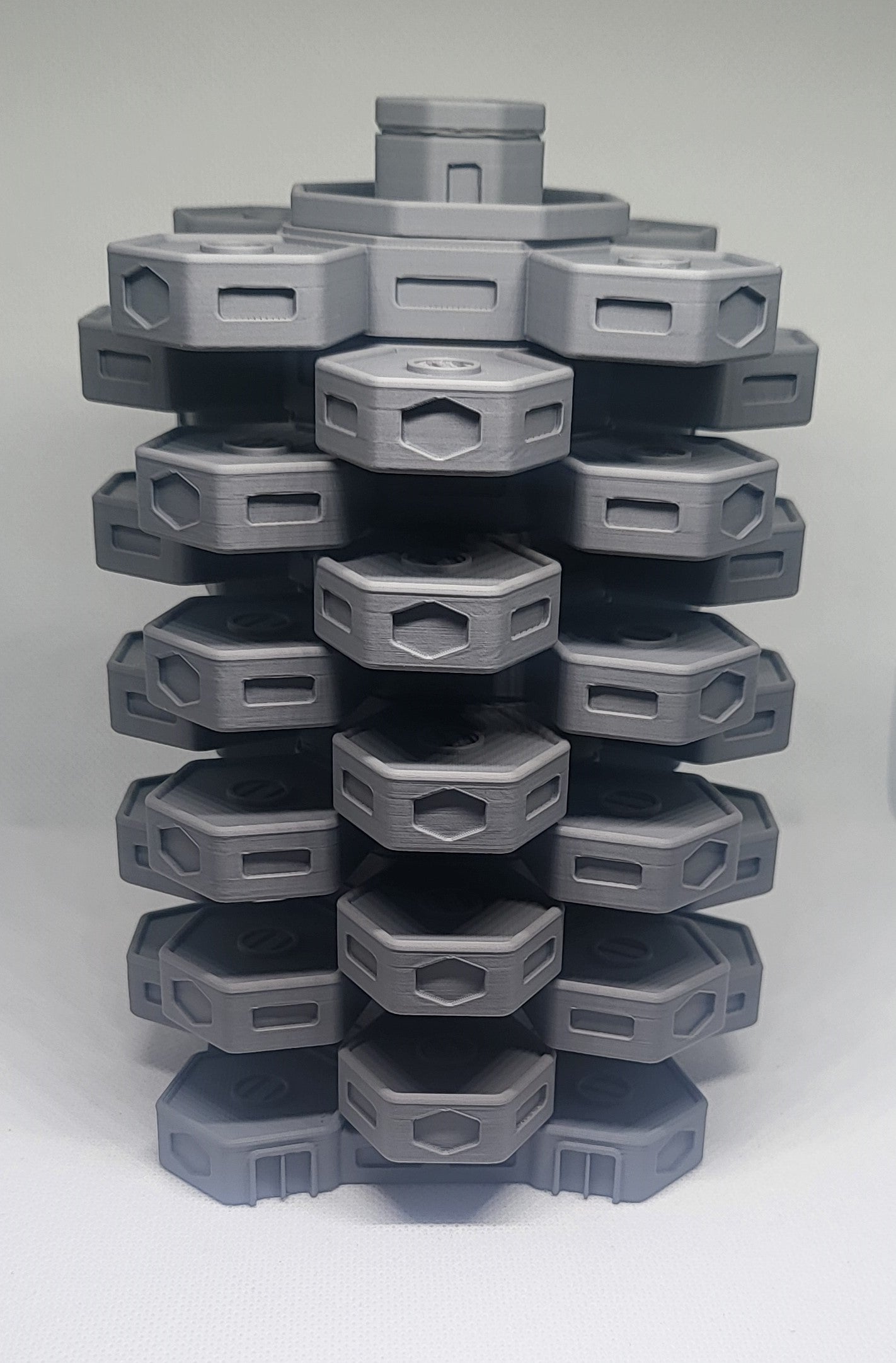 1/300th 6mm Wargame Building - Sci-Fi Modular Hab Level for Modular Hab Complex
