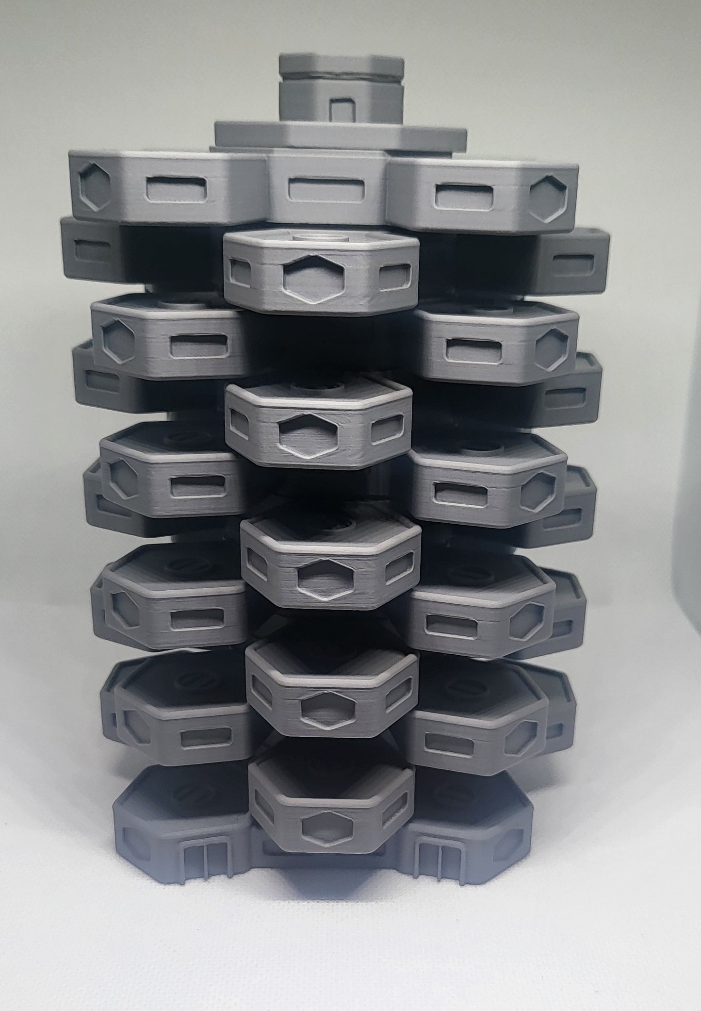 1/300th 6mm Wargame Building - Sci-Fi Modular Hab Level for Modular Hab Complex