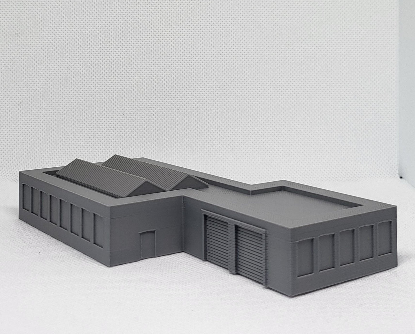 1/300th 6mm Wargame Building - Modern / Cold War Warehouse and Office