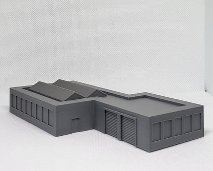 1/300th 6mm Wargame Building - Modern / Cold War Warehouse and Office