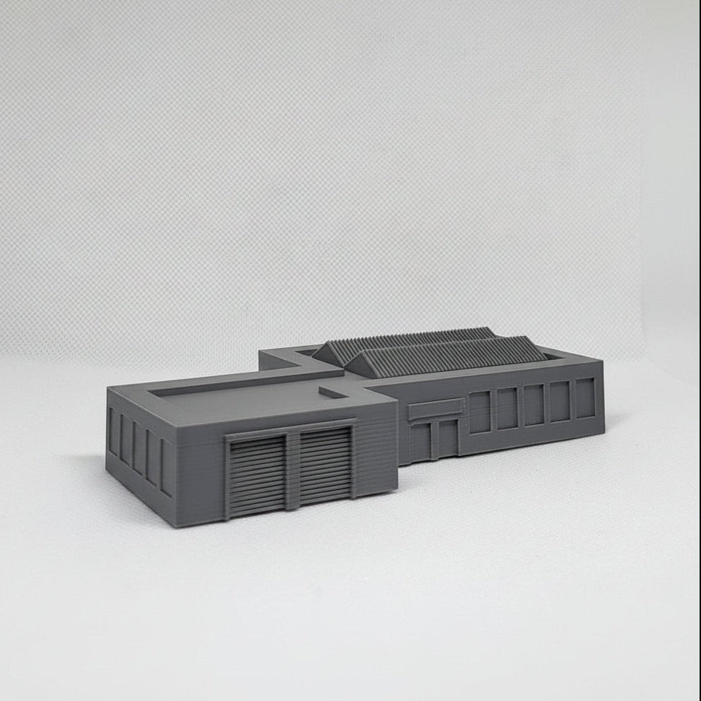 1/300th 6mm Wargame Building - Modern / Cold War Warehouse and Office