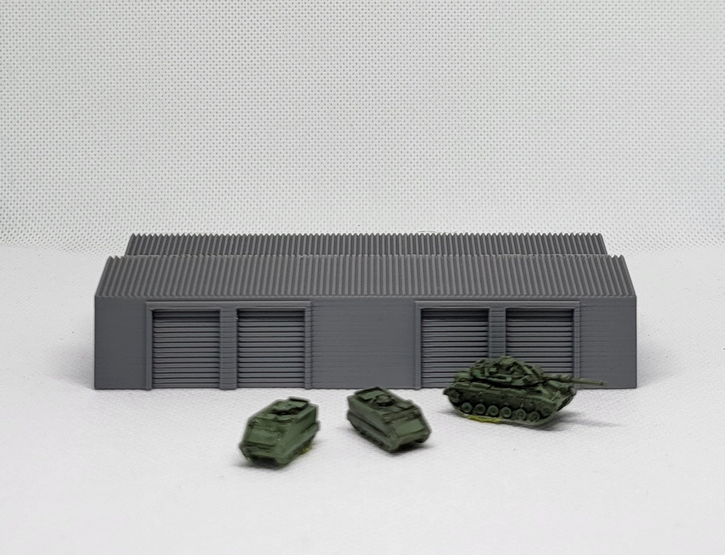 1/300th 6mm Wargame Building - Modern / Cold War Large Industrial Unit
