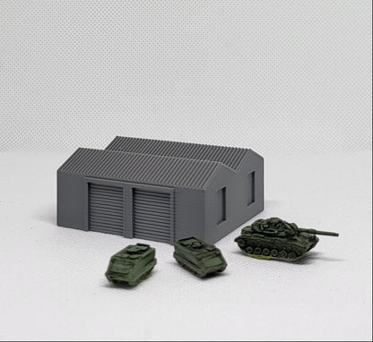 1/300th 6mm Wargame Building - Modern / Cold War Small Industrial Unit