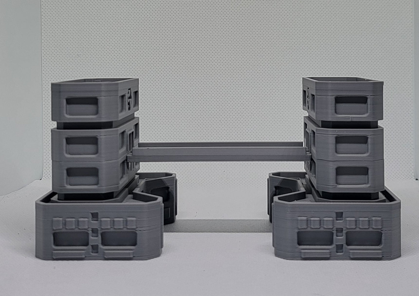 1/300th 6mm Wargame Building - Sci-Fi Twin Residential Complex