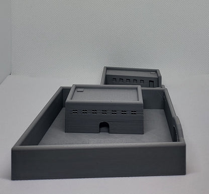 1/300th 6mm Wargame Building - Middle East Large Compound B