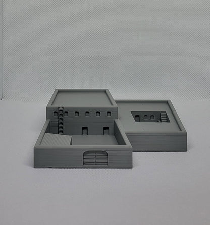 1/300th 6mm Wargame Building - Middle East Large Compound C