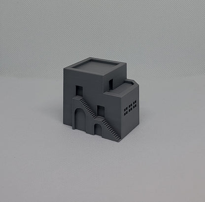 1/300th 6mm Wargame Building - Middle East Dwelling / Residence D
