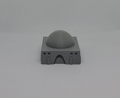 1/300th 6mm Wargame Building - Middle East Domed Building A