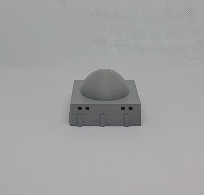 1/300th 6mm Wargame Building - Middle East Domed Building A