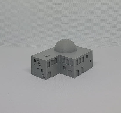 1/300th 6mm Wargame Building - Middle East Domed Building B