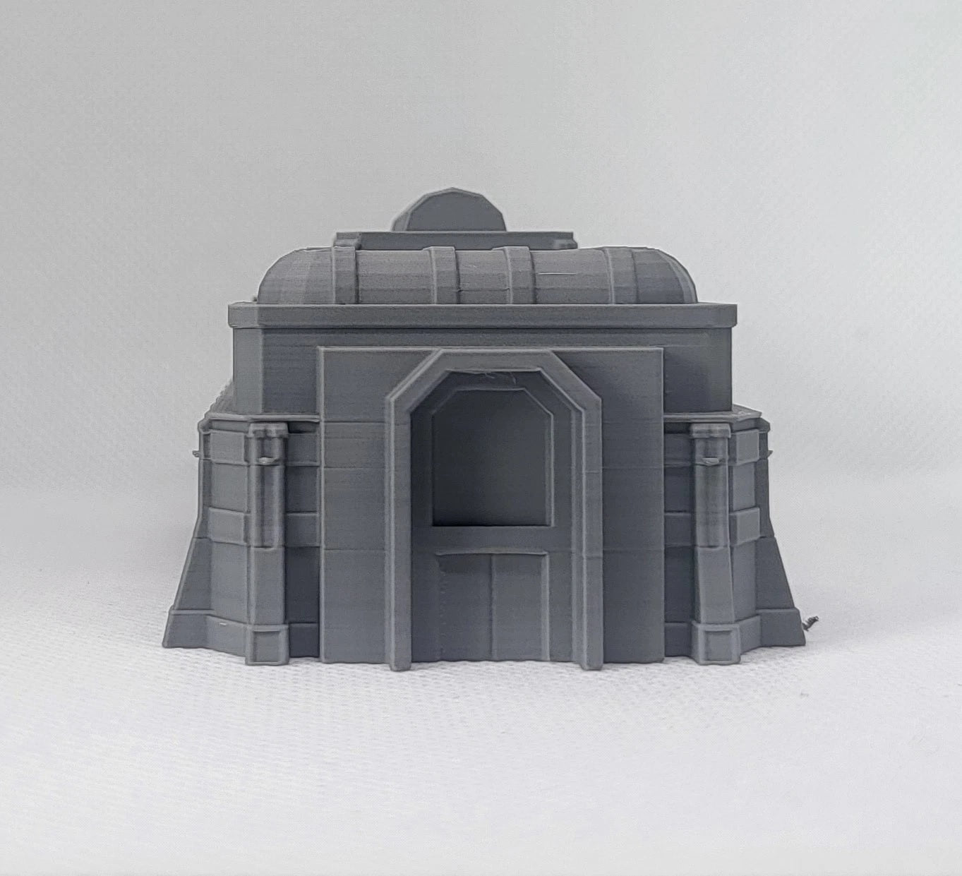 1/300th 6mm Wargame Building - Sci-Fi Industrial Long Hall