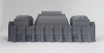 1/300th 6mm Wargame Building - Sci-Fi Industrial Long Hall